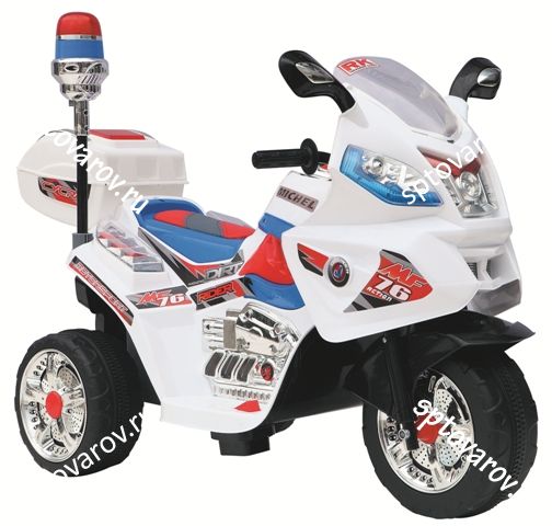neotrike police motorcycle Big white neotrike police motorcycle Big white