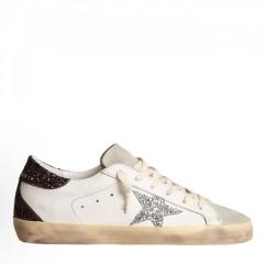 Wmns White Silver Black Glitter