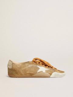 Tobacco-Colored Suede