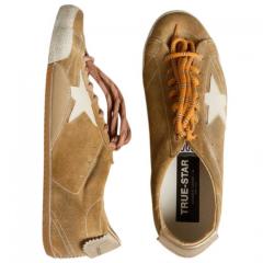 Tobacco-Colored Suede