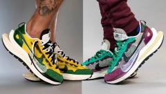 NIKE X SACAI VAPORWAFFLE TOUR YELLOW