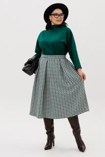 изумрудный/гусиная лапка