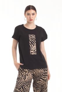 черный принт