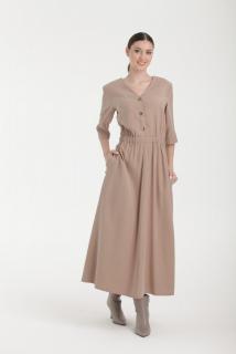 текстиль мокрый шелк какао