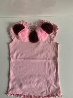  розовый с 5-ю розово-коричневыми  розетками 