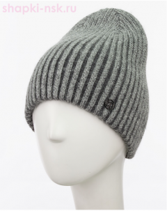 серый меланж-графит