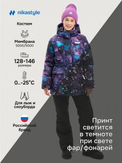 цикламен/черный