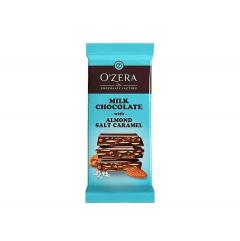«OZera», шоколад Milk chocolate with Almonds salt caramel