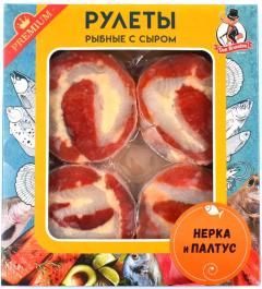 из нерки с палтусом и сыром