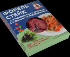 Форель в клюквенном маринаде с можжевельником 0.6кг