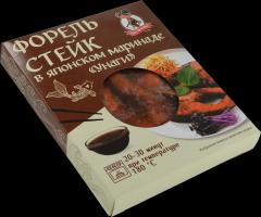 Форель стейк в соусе 