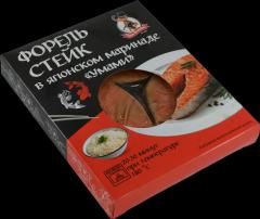 Форель стейк в японском маринаде 