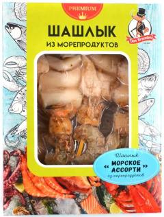 Шашлык из морепродуктов 