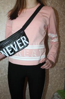 розовая пудра