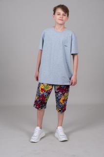 серо-голубой меланж