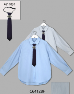 серый в полоску