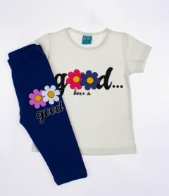 кремовый/синий