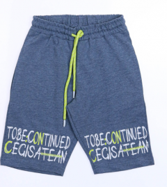 синий меланж