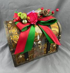 -сундучок Янтарь вес конфет 275 г 