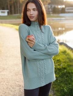 светло-оливковый меланж