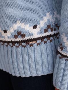 голубой меланж	