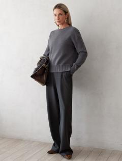 серый меланж