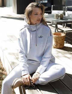 серый меланж