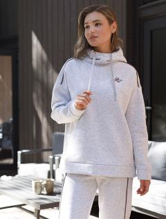 серый меланж