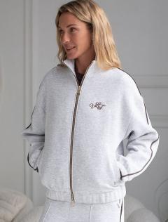 серый меланж