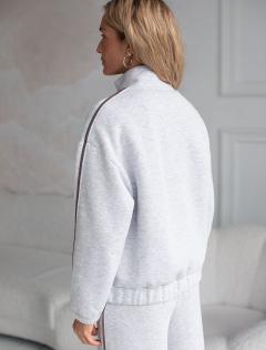 серый меланж