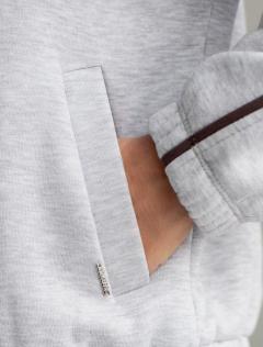 серый меланж