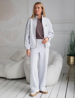 серый меланж