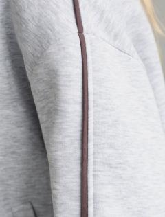 серый меланж