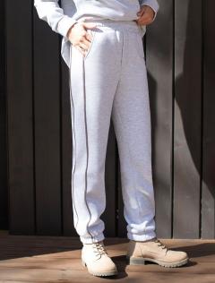 серый меланж