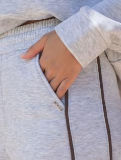 серый меланж