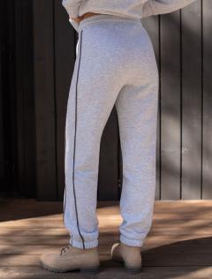 серый меланж