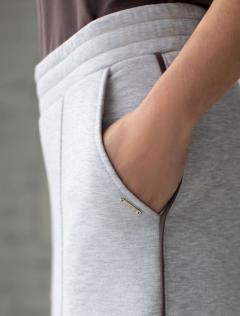 серый меланж