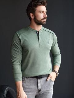 хаки меланж