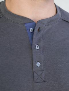 серый меланж