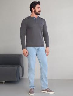 серый меланж