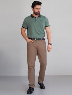 хаки меланж