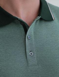 хаки меланж