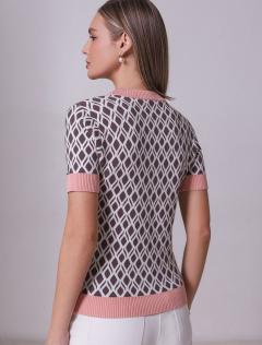 кофейный-белый