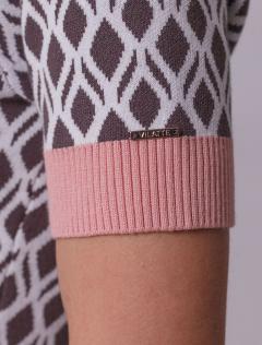 кофейный-белый