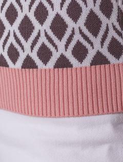 кофейный-белый