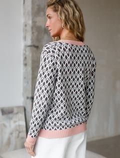 кофейный-белый