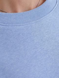 голубой меланж