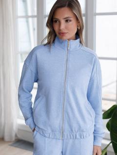 голубой меланж