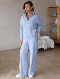 голубой меланж