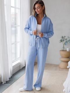 голубой меланж